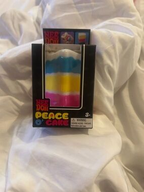 Peace O' Cake Kids Toy - Multicolor (Blue, Yellow, Pink, White)